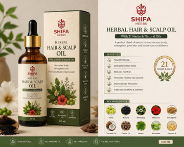 Herbal Hair & Scalp Oil (with 21 herbs)-100ml