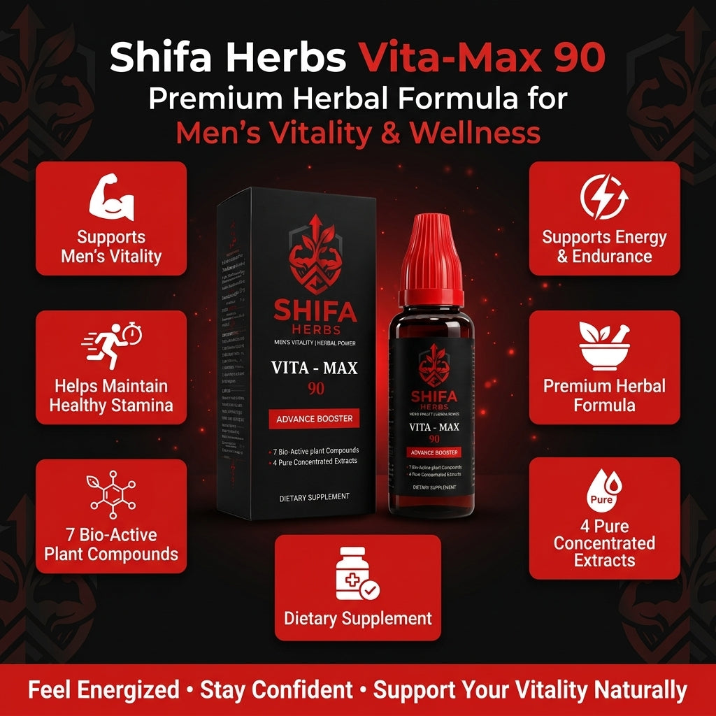 🌿 Shifa Herbs Vita-Max 90